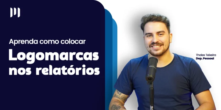 Thales Teixeira do dep. Pessoal olha para a câmera e sorri. Ao fundo, uma cascata com tons de de azul escuro e azul claro com o titulo do post na frente.
