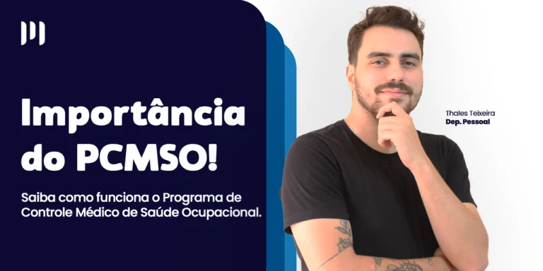Thales Teixeira do dep. Pessoal olha para a câmera. Ao fundo, uma cascata com tons de de azul escuro e azul claro com o titulo do post na frente.