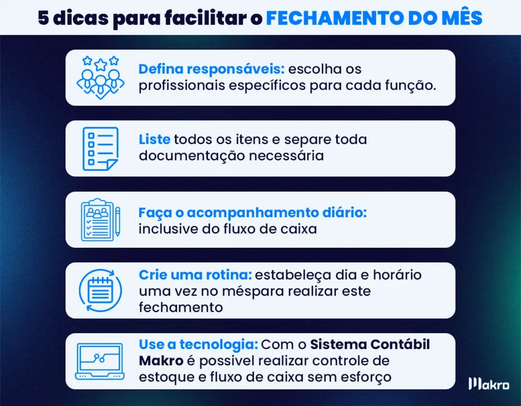 Um checklist com 5 dicas para facilitar o fechamento contábil mensal