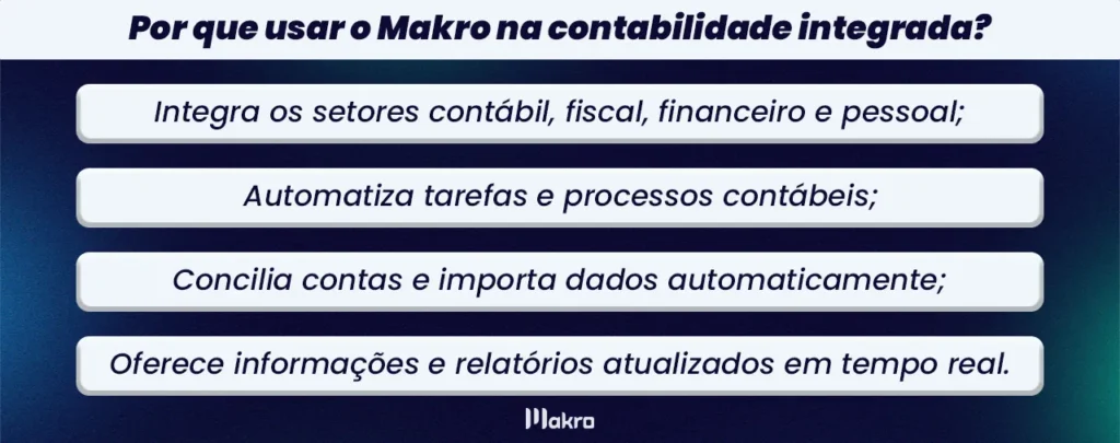 4 dicas sobre: Por que usar o Makro na contabilidade integrada